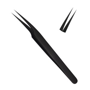 Isolationg Eyelash Extension Tweezers Black
